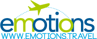 logo consulenza Emotion Travel - comunicazione e realizzazione sito web